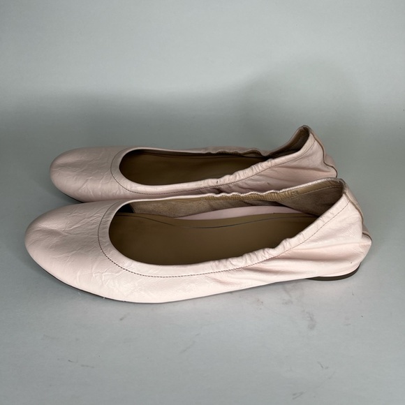 Vionic Alexa Ballet Flats Baby Pink Leather Women Size 41.5 US 9.5 Slip On - Picture 3 of 16